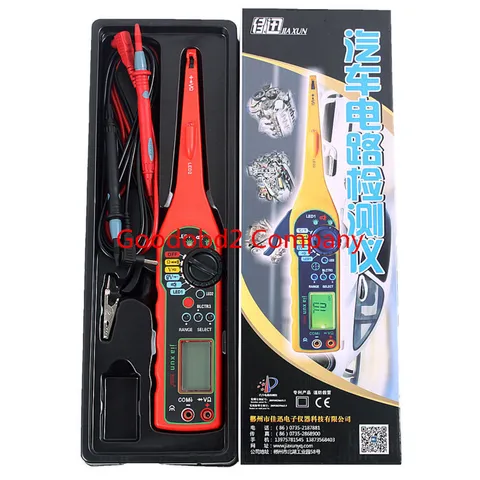 Car Digital Screen Electric Automotive Circuit Tester Multimeter Lamp Car Repair Automotive Electrical Multimeter Multan