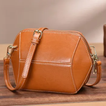 

lady brown gray crossbody bag Mini leather flap shoulder bag For Women 2019 Green black Chain Messenger Bags Purses and Handbag