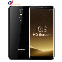 Oukitel C8 18:9 Infinity Display 5.5Inch Smartphone Android 7.0 3000mAh 2GB RAM 16GB MT6580 Quad Core Fingerprint 13MP Cellphone