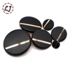 New fashion classic 30mm 40mm big decorative sewing buttons high quality plane black buttons for shirt overcoat accessory DIY ► Photo 3/5