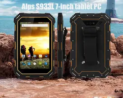 Alps S933L 7-дюймовый планшетный ПК 1280*800 240 точек/дюйм 2 GB/16 GB 7000 mAh 4G/WI-FI/BT мульти-язык IP68 Водонепроницаемый Android 5,1 E-Book