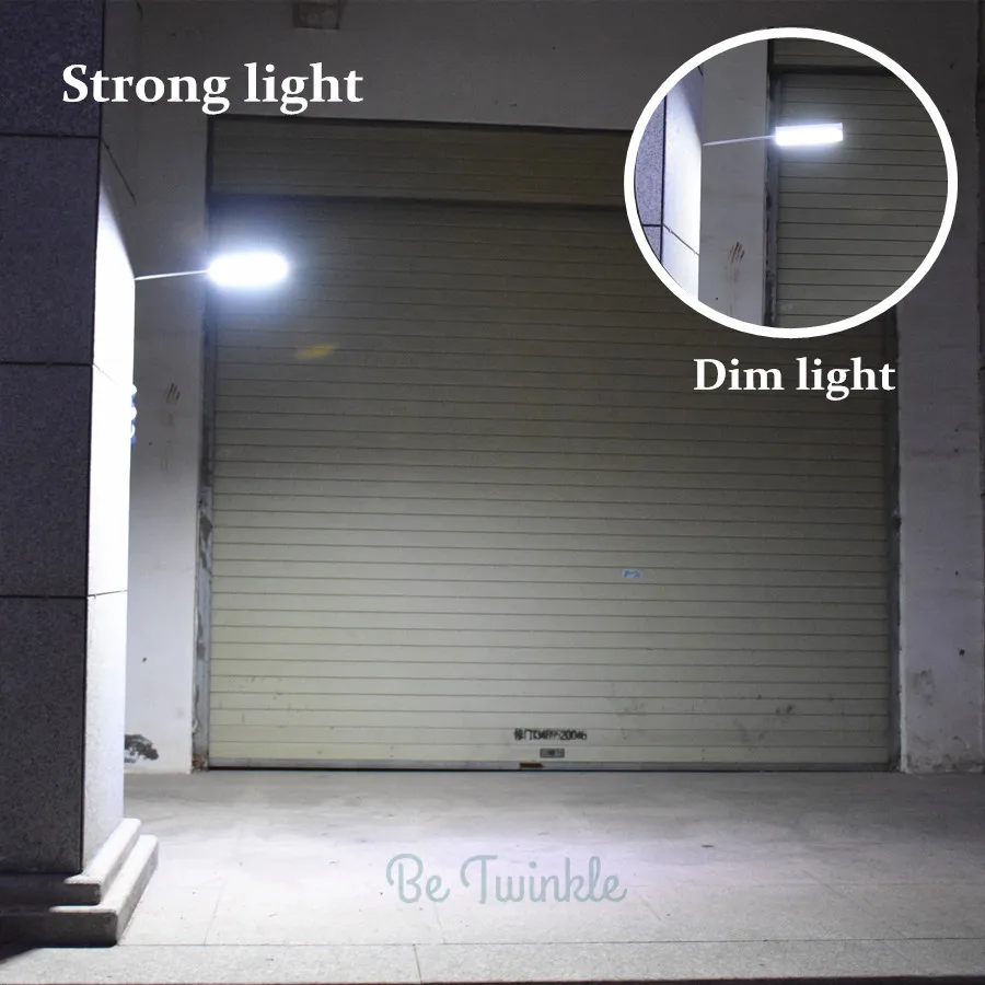 Светодиодный уличный светильник oumam с датчиком движения 48 дюймов|solar light outdoor