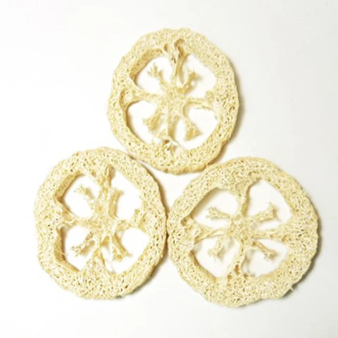 Ferramentas de Sabão Purificador da Esponja 2cm de Espessura Lote Natural Bucha Luffa Esponja Faça Você Mesmo Personalizar Cleanner Prato Facial 500 Pçs –
