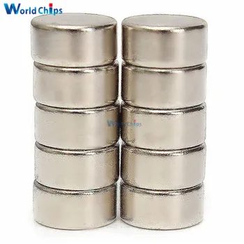 

10Pcs Super Strong Cylinder Round Disc Magnets Rare Earth Neodymium N52 10x5mm For Power Tool 10*5 mm