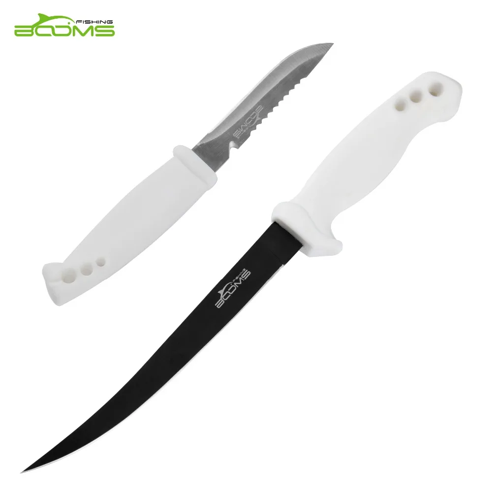 Booms Fishing FK3 Fillet Fishing Knife and Bait fish Knife Set, Razor