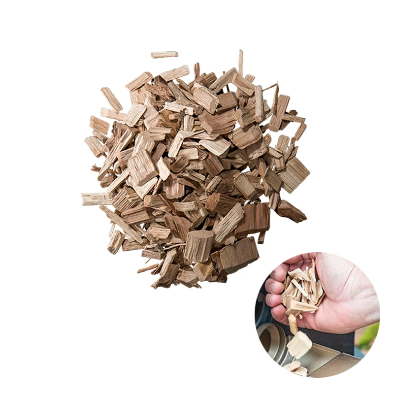 BBQ Smoke Apple Wood Chips Cooking Chunks Cold Smoking Generator Stainless Steel BBQ Smoker Box Wood Grill Bacon Meat Burn Tool