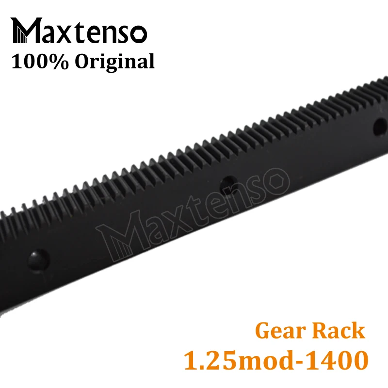 

MAXTENSO 1.25mod modulus cnc gear rack helical teeth 1400mm Engraving machine high precision