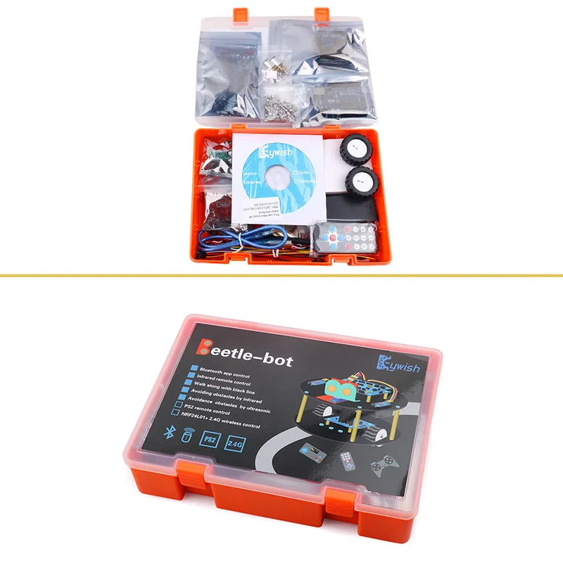Робот Keywish для Arduino UNO R3 набор умных автомобилей дистанционное управление через