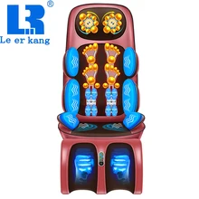 LEK Электрический массажер для тела шейный отдел позвоночника Массажная подушка Вибрационный разминающий Электрический массажер для тела 918T