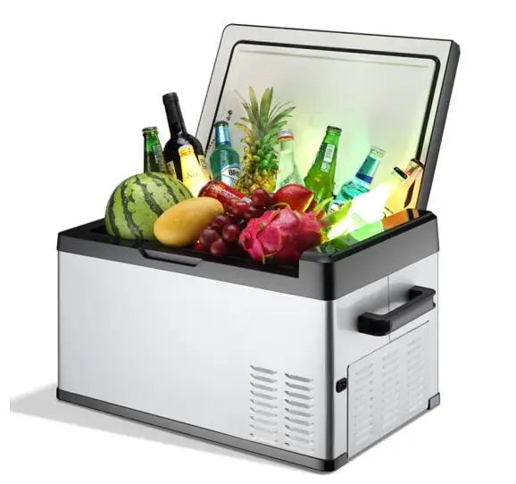 

PURSWAVE 30L DC 12V24V Portable refrigerigerator -18degree DC compressor freezer for RV, bus, car, truck, houseboat