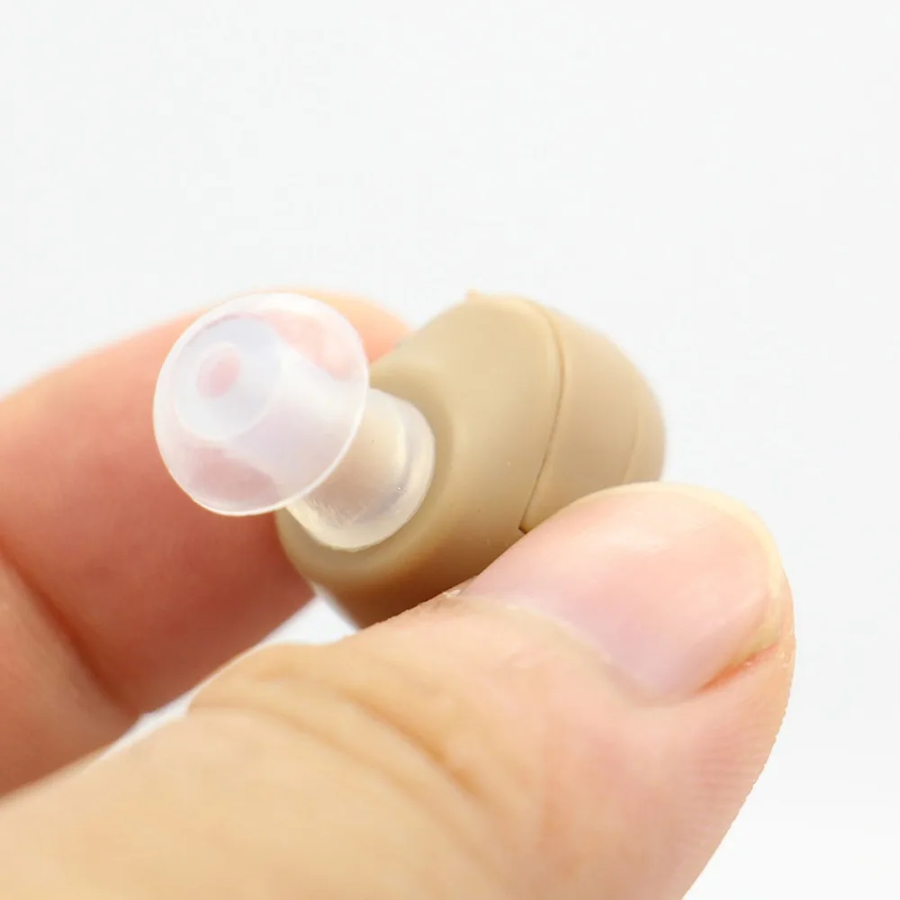 Newly Listening K-86 Mini Hearing Aid Aid Ear Amplifier Volume Adjustable Ear Care For The Elderly Person JLRD 2018 @Dropship