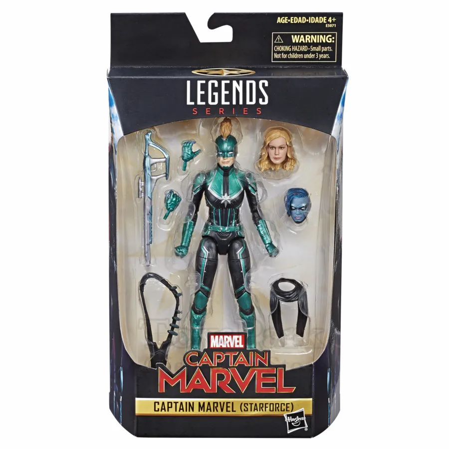 

ORIGINAL Marvel Legends 2019 Movie Captain Marvel Starforce 6" Action Figure Star force Green Suit Version NEW IN BOX