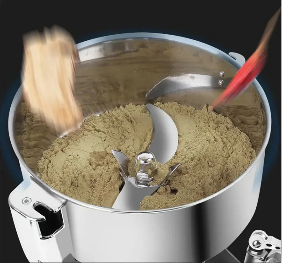 1000 Grams of traditional Chinese medicine grinder commercial Electric mill Small powder Machine