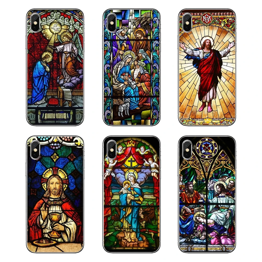 Греческие Церковь Часовня религиозных витражи Art Для Xiaomi mi A1 A2 5X6X8 lite SE Pro Max x 2 S 3 5 5S