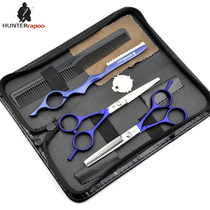 

30% Off 440C Professional Hairdressing Scissors Cutting Shears 5.5 inch Thinning Scissors Professional Human Hair Scissors
