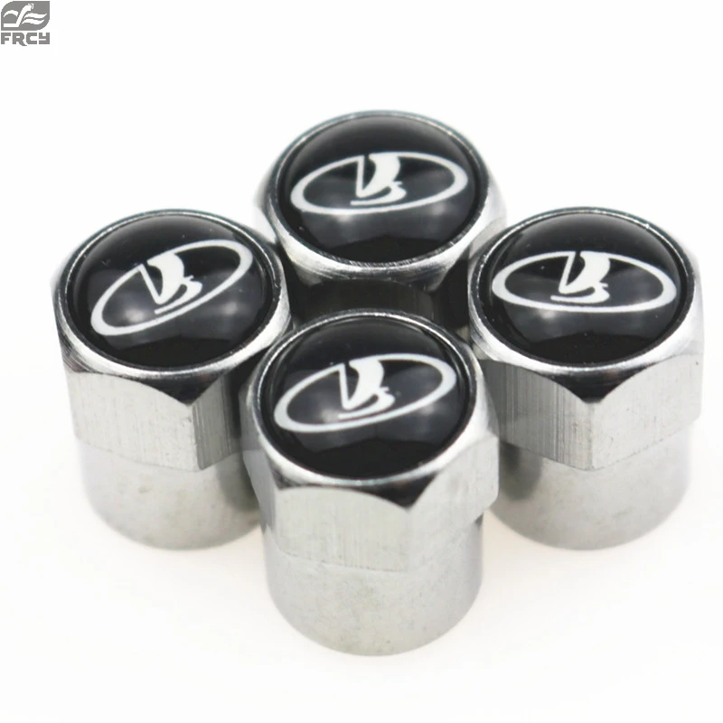 

4pcs Car Wheel Tire Valves Tyre Air Caps case for Lada Niva Kalina Priora Granta Largus car accessories Motorcycle Automobiles