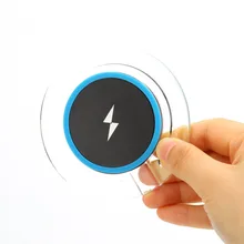 Portable Mini H8 QI Wireless Charger Pad For Apple Android Phone Charging Transmitter Charger Adapter USB Charger