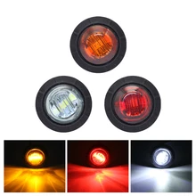 ANBLUB 1 шт. 3 светодиодный, боковой, габаритный фонарь автомобильный сигнальный фонарь DC 12 В задний тормозной светильник Предупреждение льный сигнал поворота для прицепа грузовика автобуса