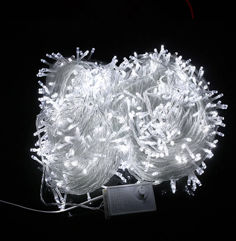 20m 200led Waterproof Bulbs led Fairy Light String Holiday Lights for