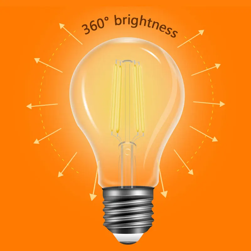 Lámpara LED Bombilla de Edison E27 E14 220 V 240 V LED filamento de la lámpara de luz 2 W 4 W 6 W 8 W antiguo Vintage Retro, vela de vidrio Lampada Bombillas Lámpara LED Bombilla de Edison E27 E14 220 V 240 V LED filamento de la lámpara de luz 2 W 4 W 6 W 8 W antiguo Vintage Retro, vela de vidrio Lampada Bombillas