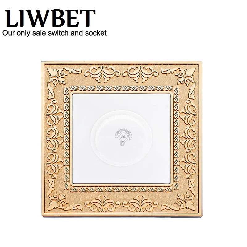

15-500W dimmer switch and Gold zinc panel dimmer switch (can't work with LED lamp)