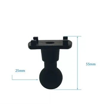 

Pljljmsw 4 Hole Claws AMPS Adapter Plate with 1 inch Rubber Ball Mount Head Compatible for Ram Mounts for Gopro Garmin GPS DVR