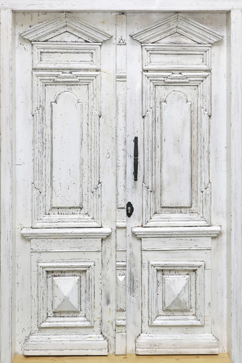 

HUAYI Vintage white door Photography Backdground vinyl studio Backdrops for pictures XT-5404