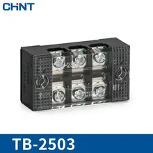 CHINT 25A 3 Position Connection Terminal TB-2503 Group Type Connection Row Connection Terminal Link Row