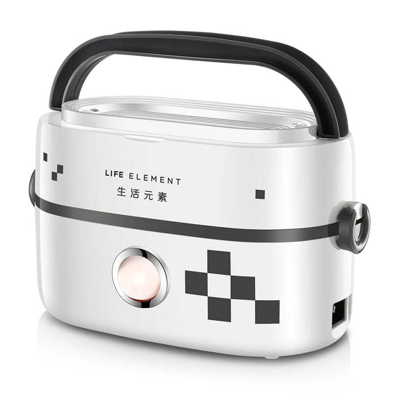 

Multifunction Mini Electric Lunch Box Steam Heat Rice Cooker Double Ceramic Liner Insulation 220V Cook Machine