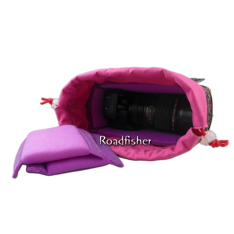 Roadfisher цветочный цветок шнурок фотография камера фото сумка Вставка перегородки чехол разделители для Canon Nikon sony DSLR SLR