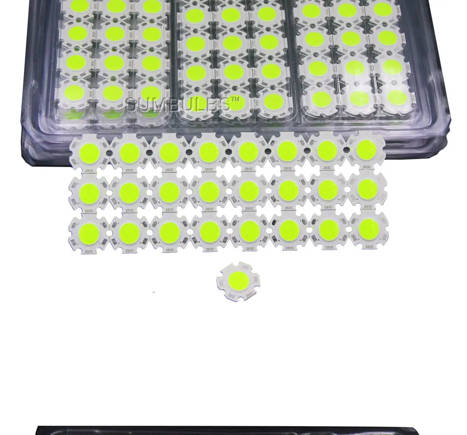 3w 5w 7w LED chip on board cob light source spotlight downlight bulb dc (7)