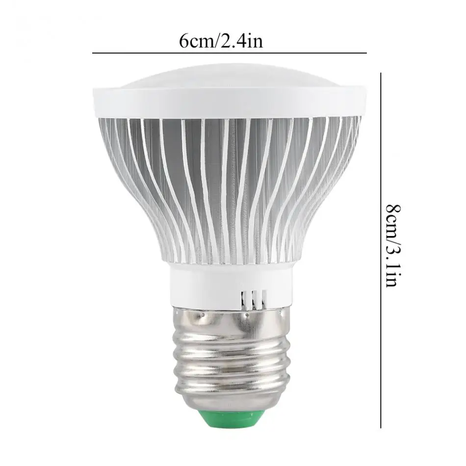 Растущий свет 40 светодиодный E27 85-265 V лампы комнатное растение растет лампа с полным спектром для выращивания растений лампа 30 Вт Одежда высшего качества