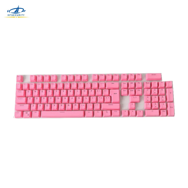 [Hfsecure] механическая клавиатура 104 PBT Keycaps розовый оранжевый синий зеленый цвет