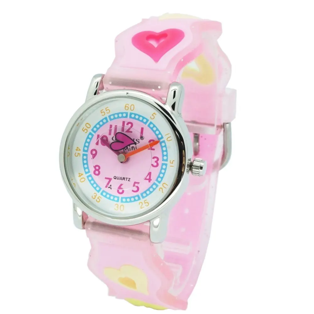 WILLIS/Новинка; модные креативные часы с сердцем; повседневные Кварцевые женские наручные часы для девочек; Relojes Montres kol saati