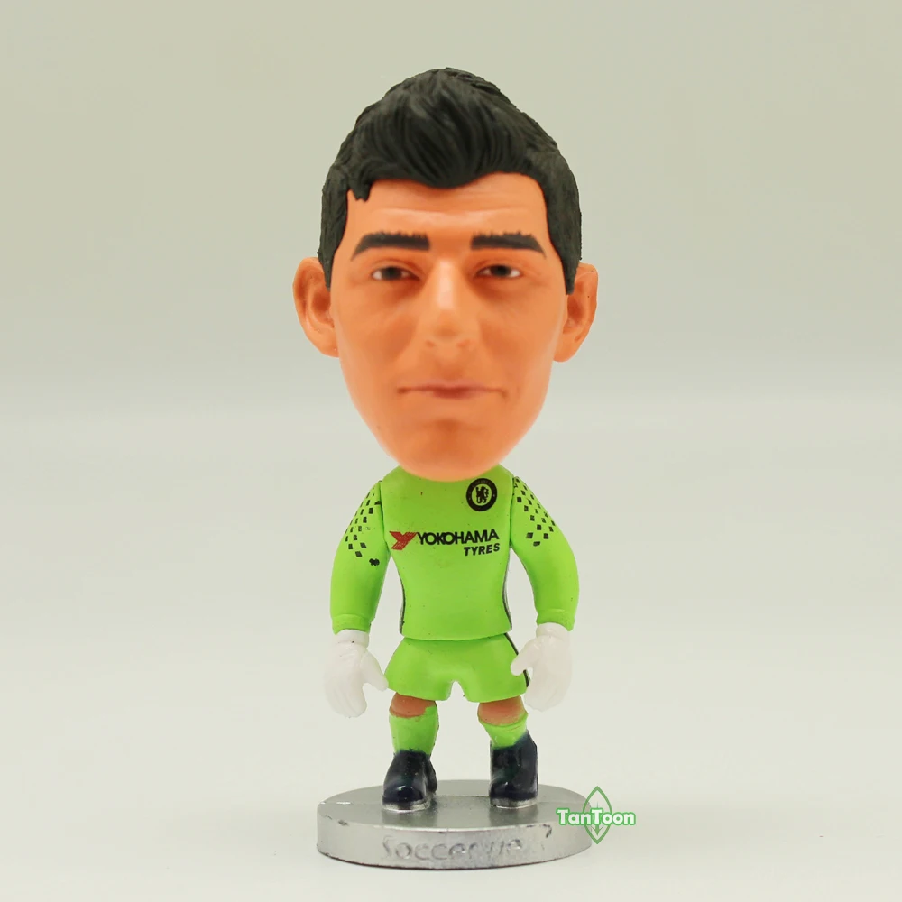 

Soccer Star 6.5 cm Height Resin Dolls Premier League Courtois 2017 Season 2.5" Action figure toys