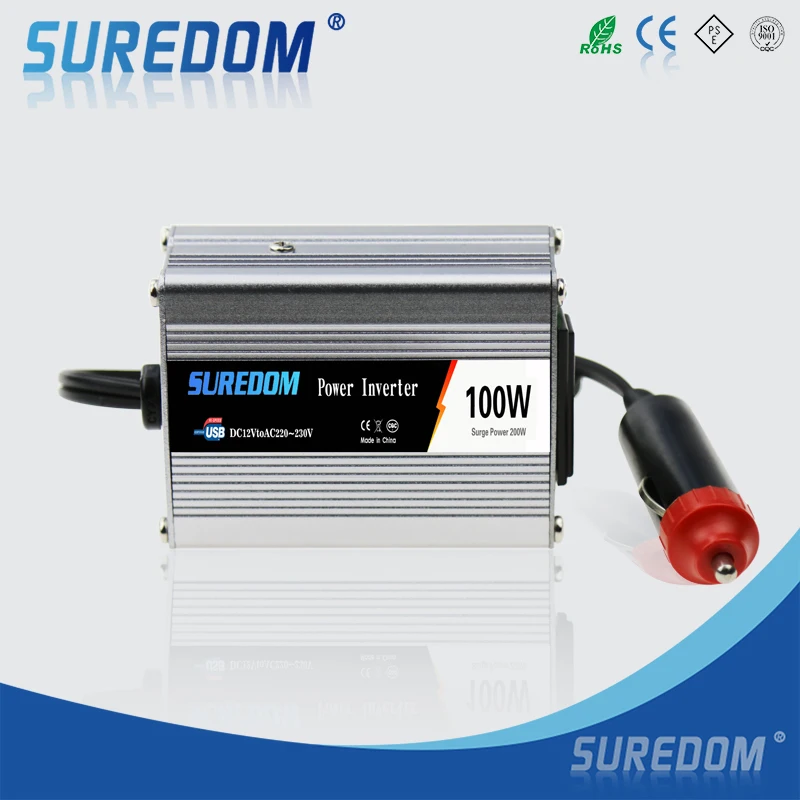 

Car Power dc 12v to ac 220v 100w inverter converter For Cigarette butts Easy Carry