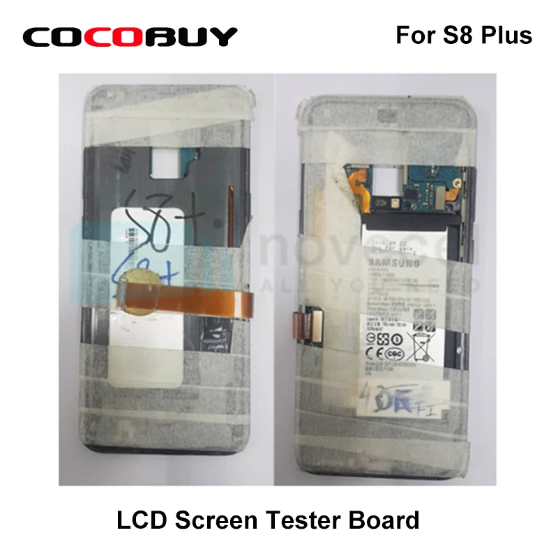 

LCD Screen Tester Board with Back Cover Housing for Samsung S8 Plus S8 S7 Edge S6 Edge Plus S6 Edge with Extension Tester Cable