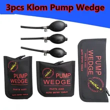 Инструменты для ремонта автомобилей автоматический воздушный клин 3 шт. KLOM НАСОС КЛИН автомобиль открывания двери Инструменты водителя