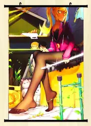 Monogatari серии Синобу Роман аниме PosterWall прокрутки украшения дома японские мультфильм декоративные плакат 40*60 см