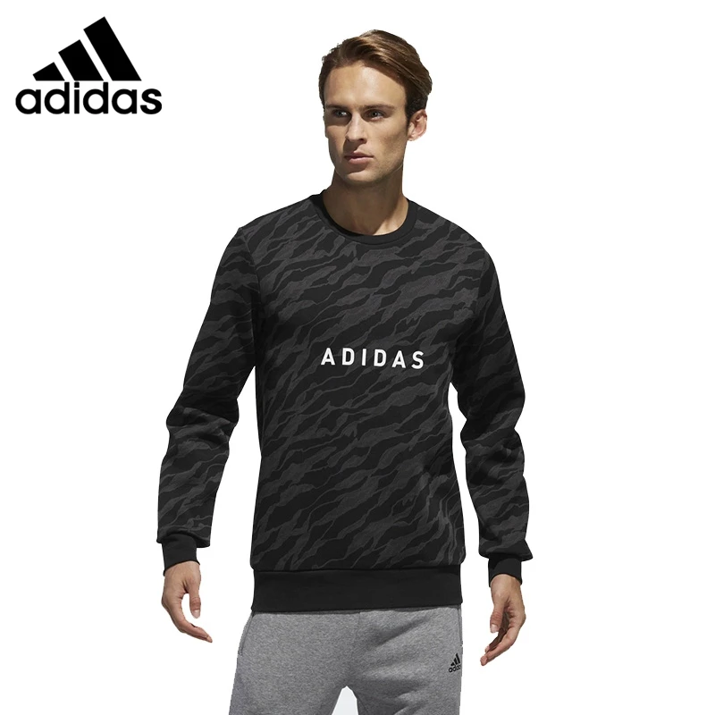 Original New Arrival Adidas EI GFX CS CAMO Men's Pullover Sportswear | Спорт и развлечения