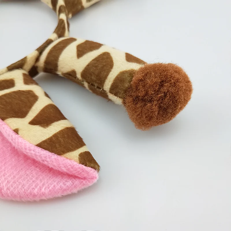 Жираф животное ухо оголовье лента для волос подарок на день рождения вечерние костюмы на Хэллоуин для детей аксессуары для волос для взрослых людей