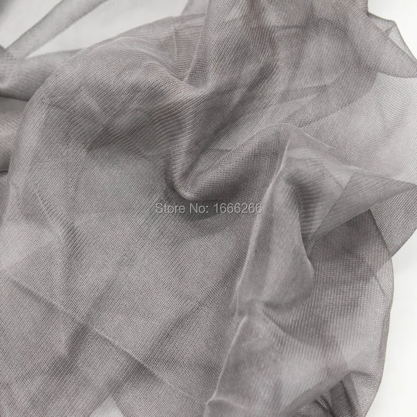 silver fiber netting fabric (40)