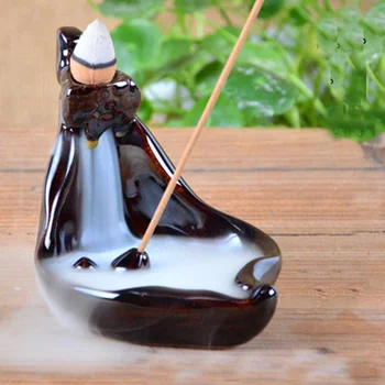 

Ceramic Incense Burners Fragrance Holder Backflow Censer Aromatherapy Smoke Reflux Incense Stick Tower Incense Censer