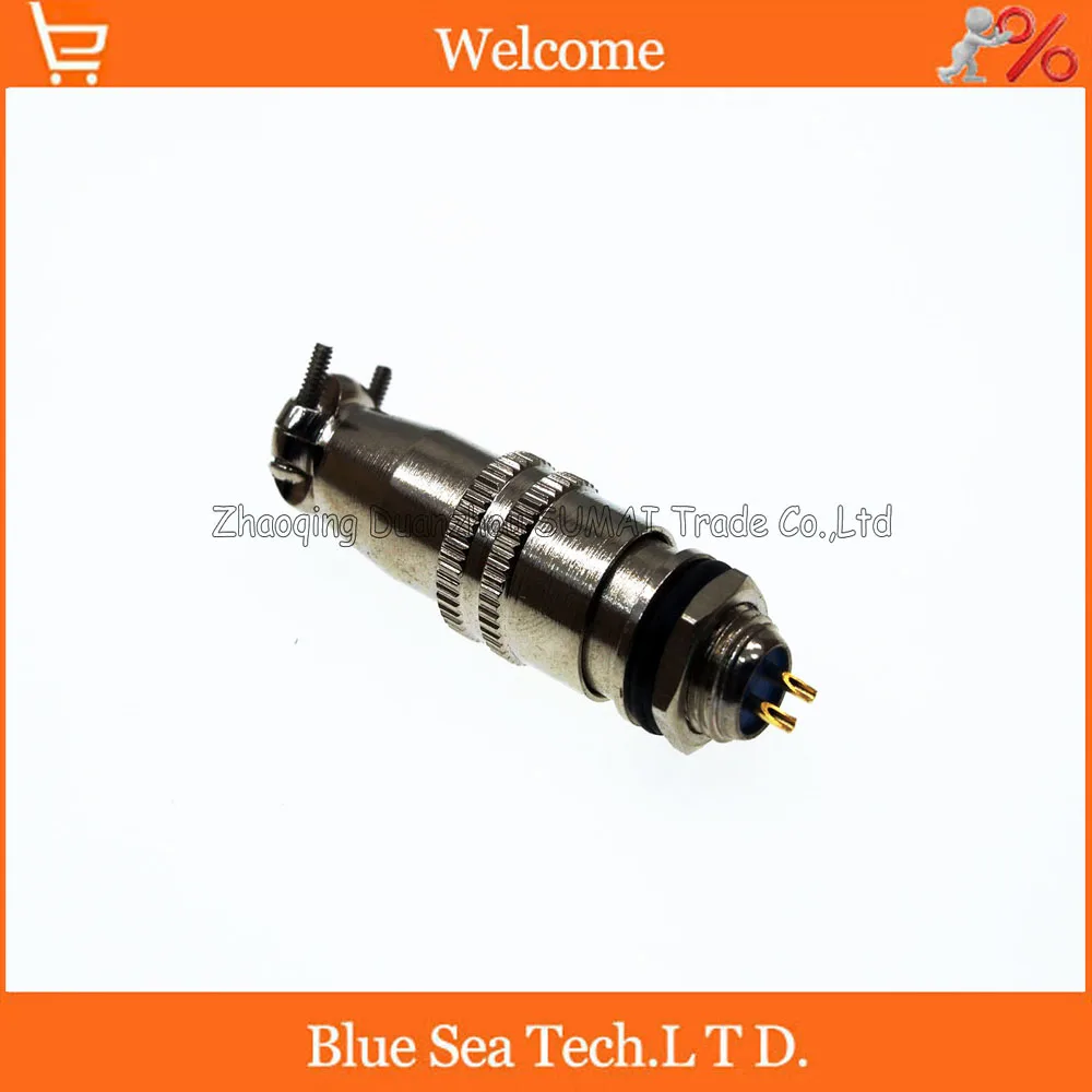 

2 Pin 8mm Male & Female mic circular connector kit XS8-2P Socket+Plug,Aviation plug interface,circular connector