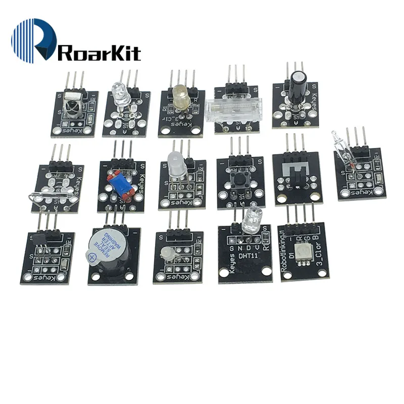 37 в 1 Сенсор набор &quotсделай сам&quot для Arduino 45 /RGB/ XY джойстик