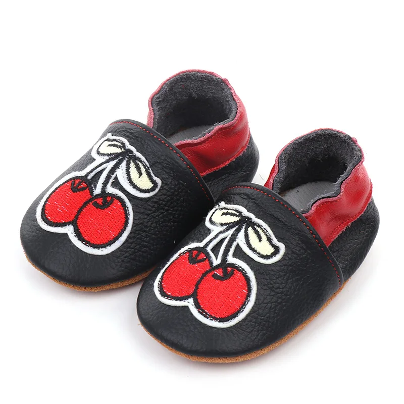 

Cartoon Animals Baby Shoes Genuine Leather First Walkers Environmentally Friendly Soft Bottom Baby Moccasins Newborn Boys Shoes