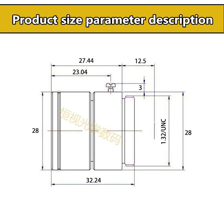 Product size parameter description
