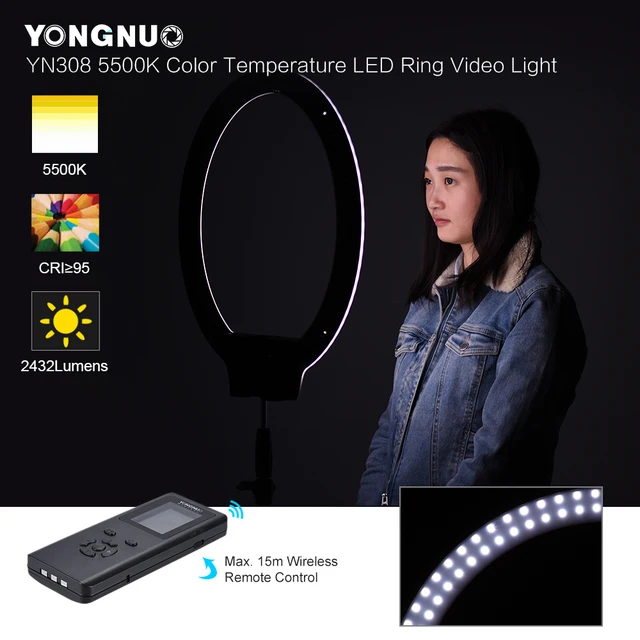 Buy YONGNUO YN308 5500K Color Temperature Wireless