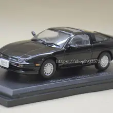Высокая имитация 1989 Nissan 180SX, 1:43 модель игрушечных автомобилей из сплава, металлические отливки, коллекционная игрушка