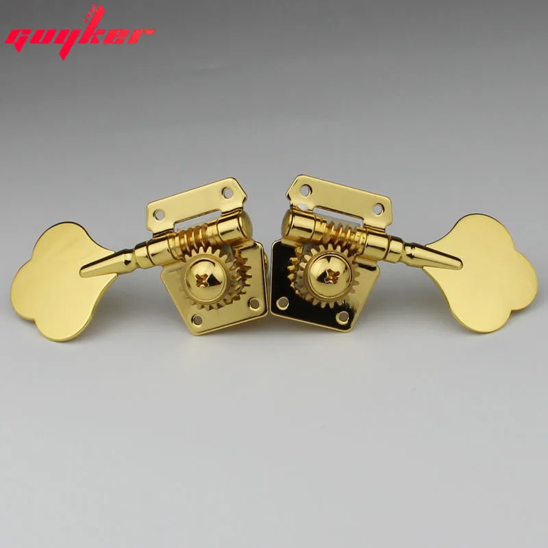 1 Right Or 1 Left Hand Open Gear Bass Tuners Tuning Keys GoldGuitar